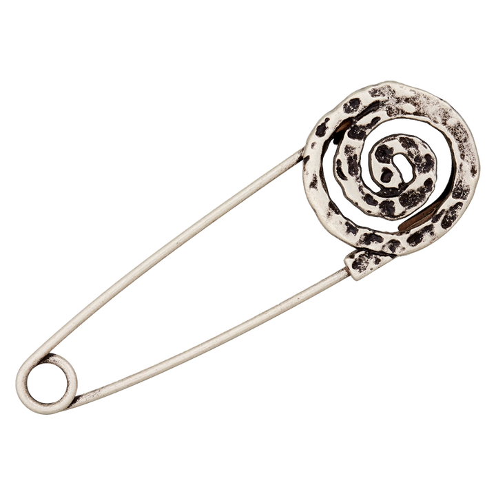 Kilt pin 75mm silver