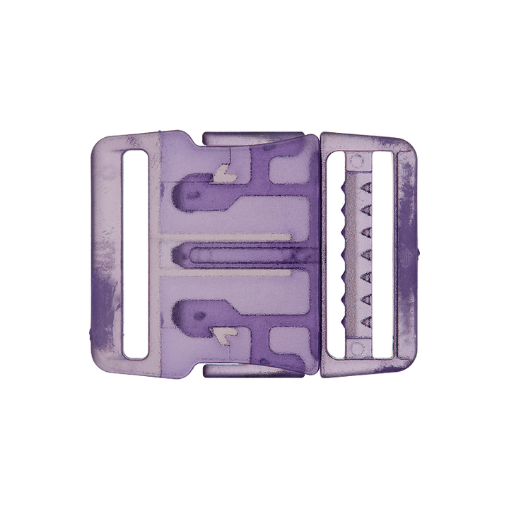 Пряжка-застежка для рюкзака, 25 мм, фиолетовый цвет