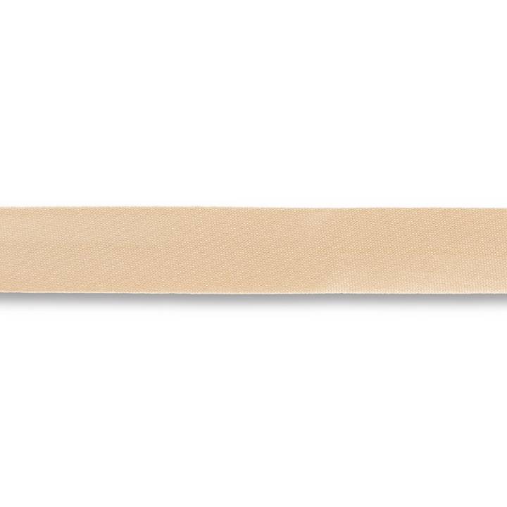 Schrägband, Duchesse, 40/20mm, beige, 3,5m