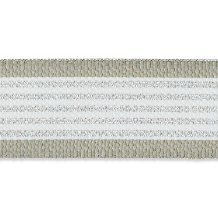 Ripsband, 25mm, mittelgrau