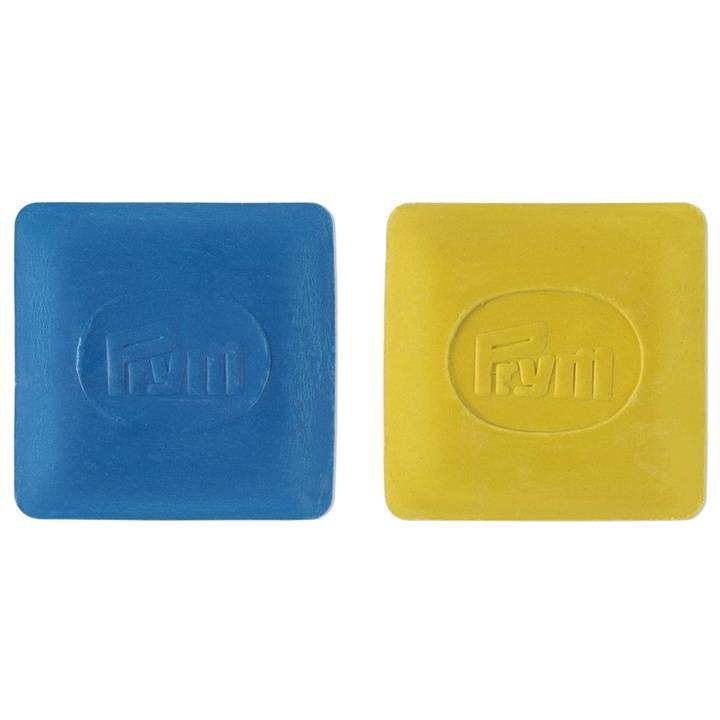 Schneiderkreide-Platten, gelb/blau