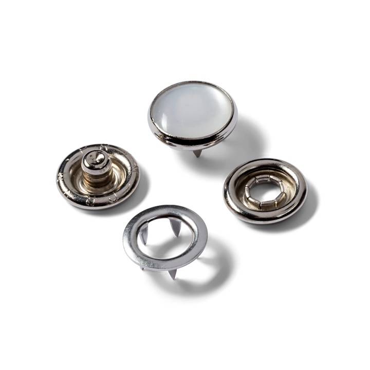 Recharge pour boutons pression sans couture pour 390117, capuchon en perles, 12mm