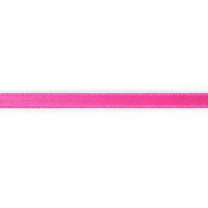 Satin ribbon, 6mm, pink