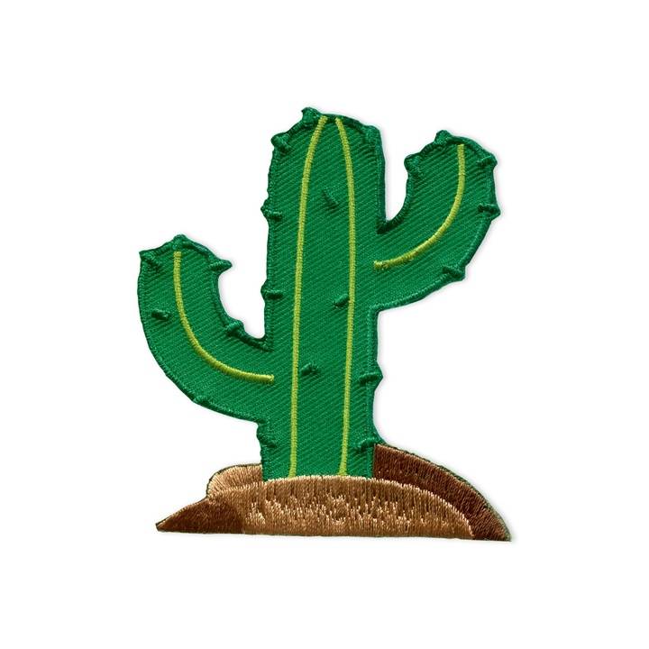 Applique Cactus, green