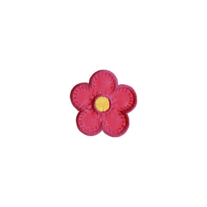 Applikation Blume, pink
