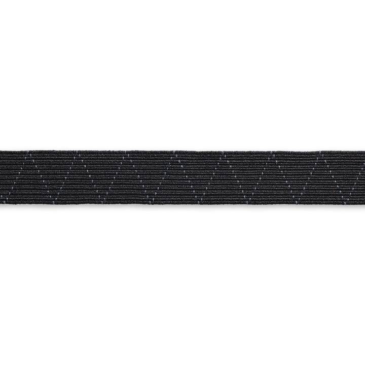 Standard elastic, 20mm, black, 1m