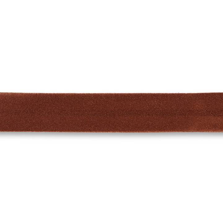 Bias binding, Duchesse, 40/20mm, mid-brown, 3.5m