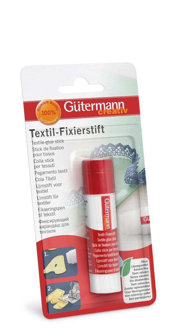 Textile glue stick