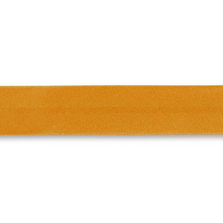 Косая бейка -"DUCHESSE",  40/20мм, желтый, солнечный цв.