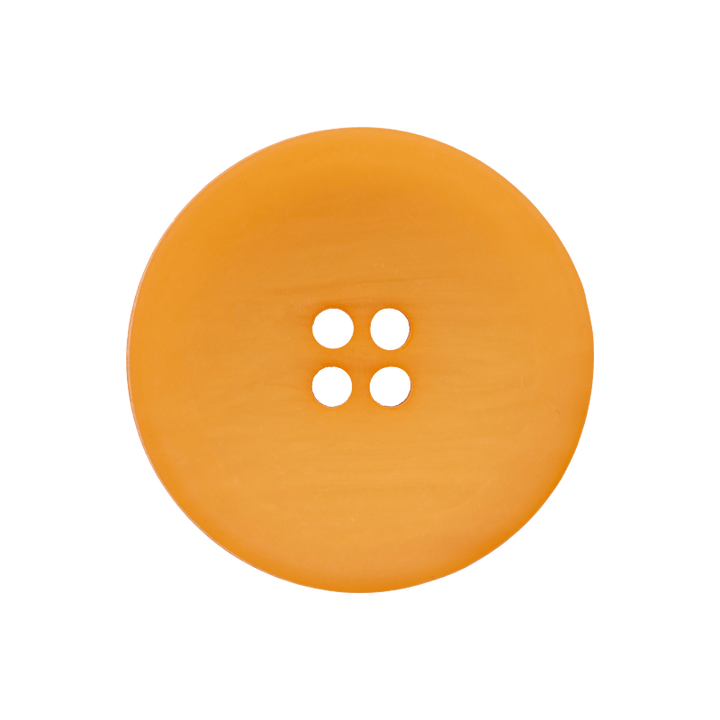 Пуговица из полиэстера, с 4 отверстиями, для костюма, 20 мм, оранжевый цвет