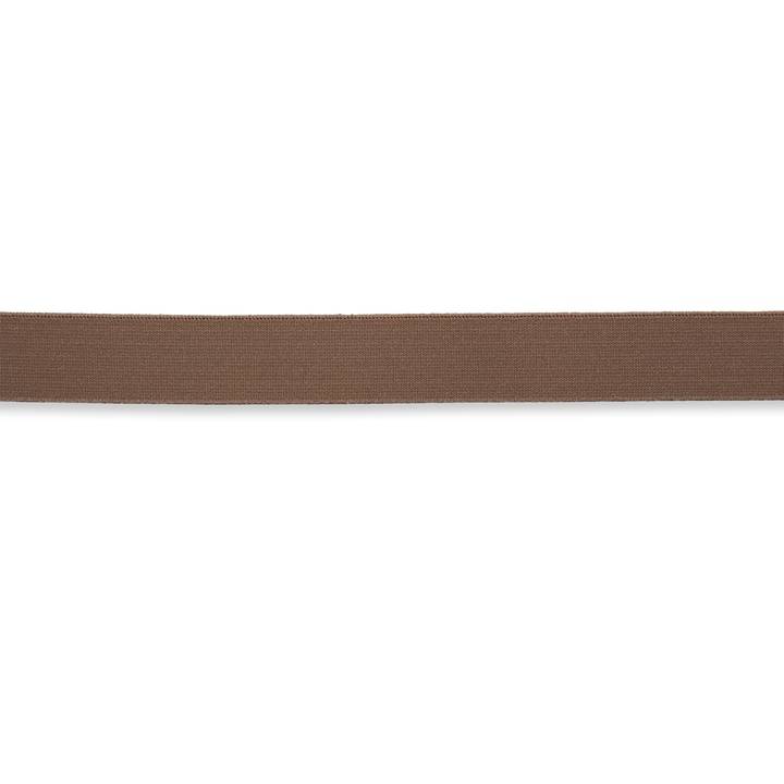 Elastic tape, strong, 25mm, brown, 10m