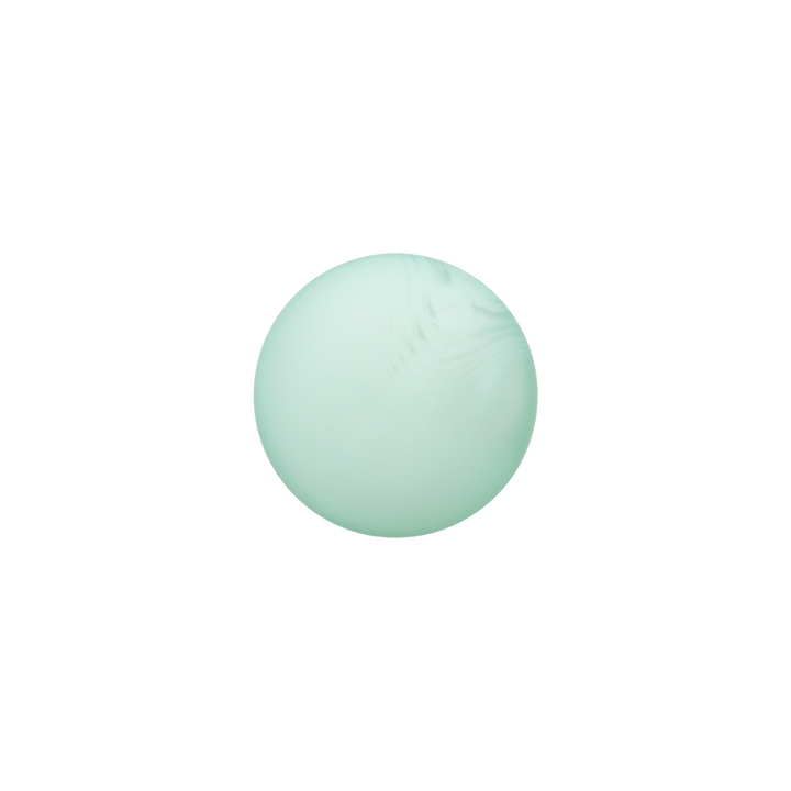 Polyester button shank, 11mm, turquoise green