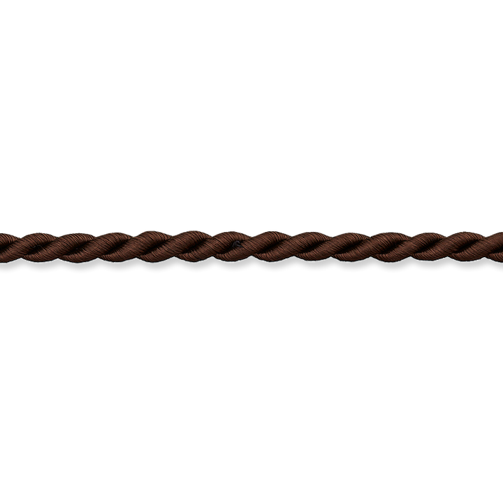 Cord, 6mm, dark brown