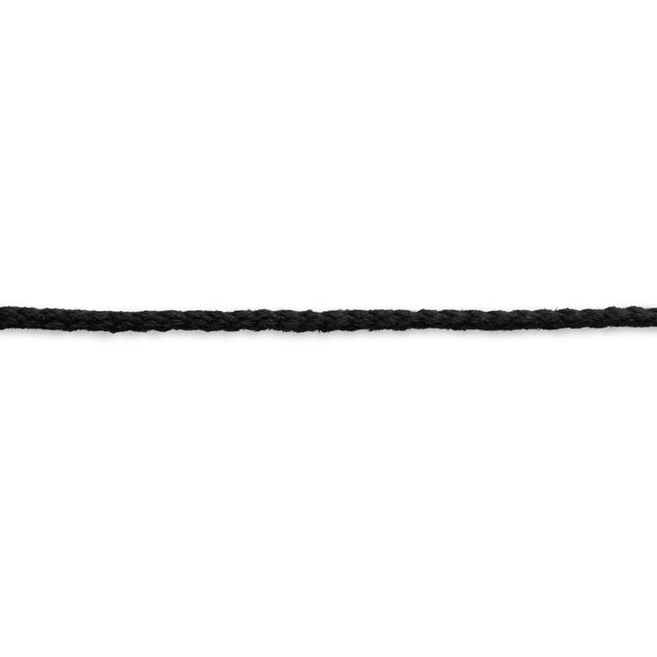 Parka cord, 4mm, black