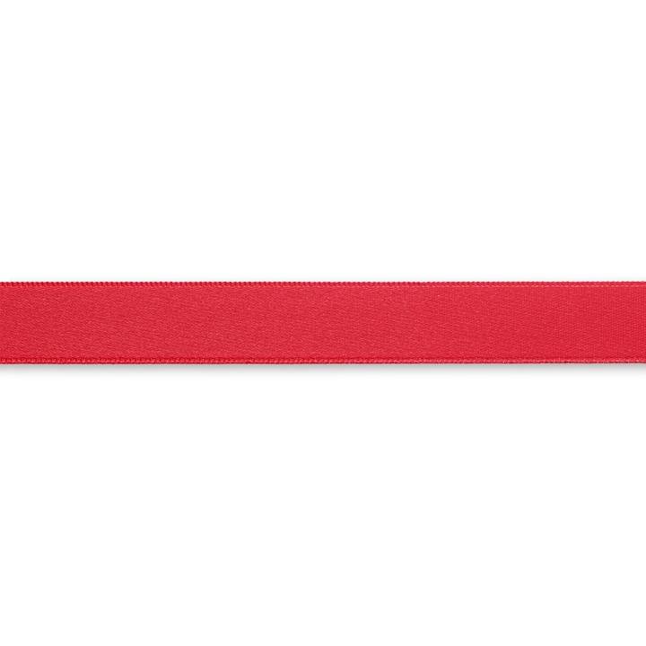 Satin ribbon, 15mm, dark red