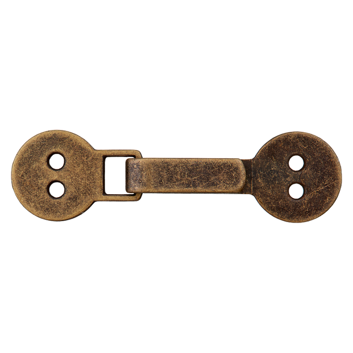 Metal closure 45mm, antique brass