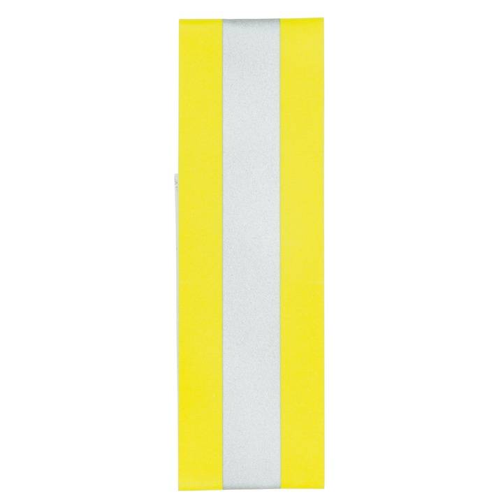 Reflective tape, 50mm, self-adhesive yellow/silver