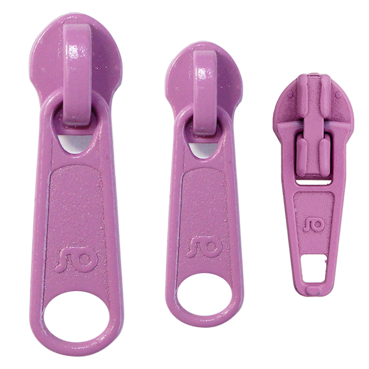 Zip Puller 3mm purple