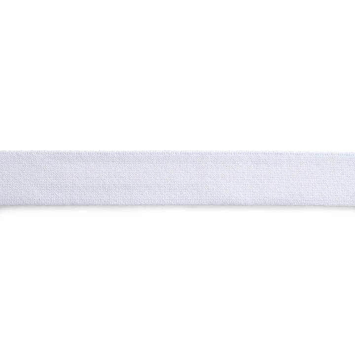 Pyjama elastic, 20mm, white, 2m