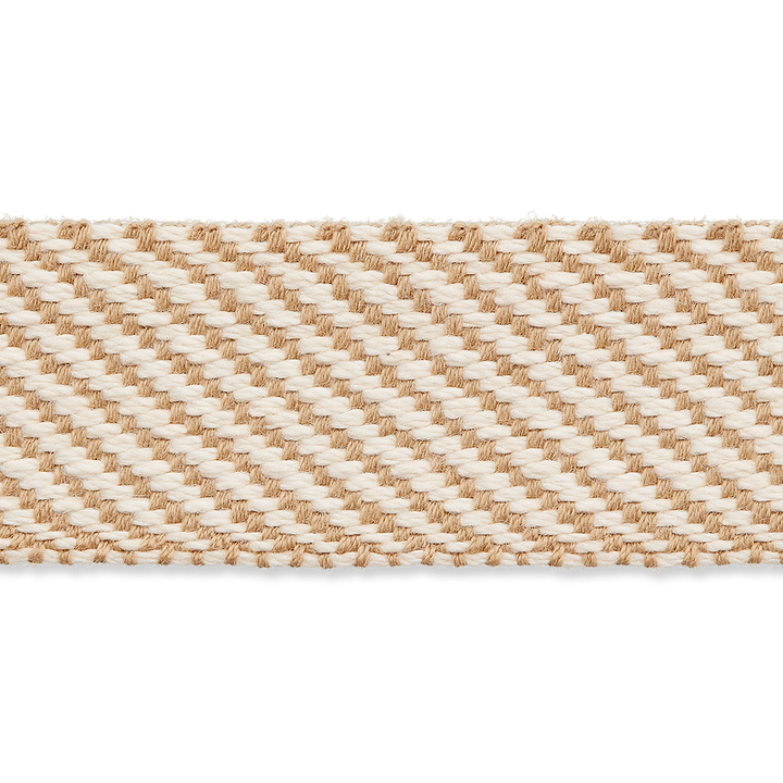 Belt strap, 25mm, beige