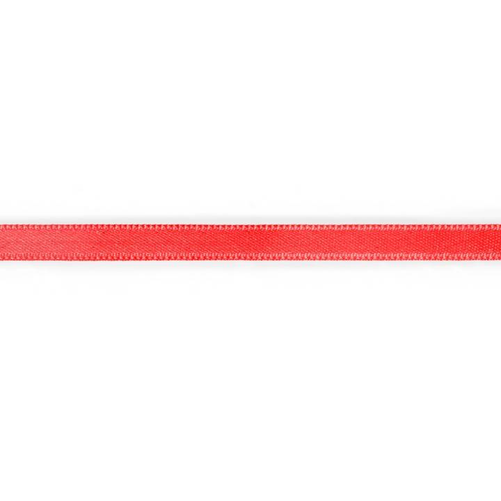 Satin ribbon, 6mm,red