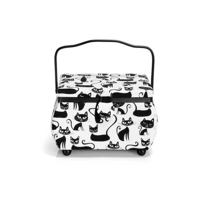 Sewing basket M Cats