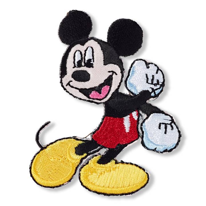 Applikation Mickey, Minnie, Pluto sortiert