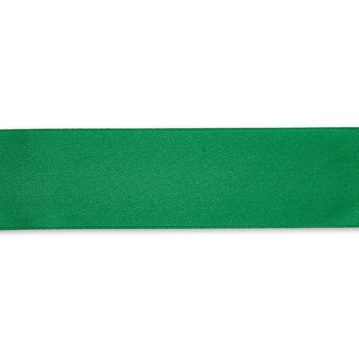 Satin ribbon, 38mm, green