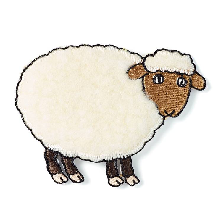 Applique sheep, large