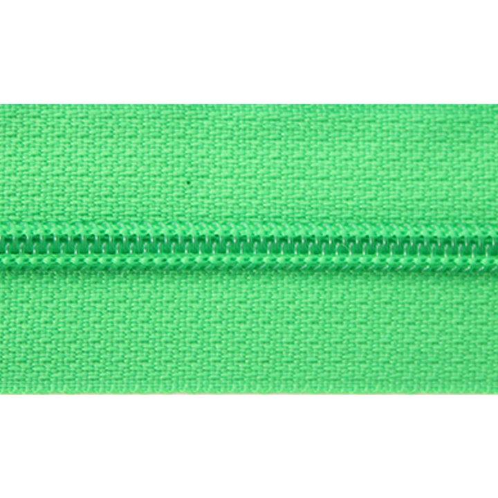 Endless zipper 3mm green