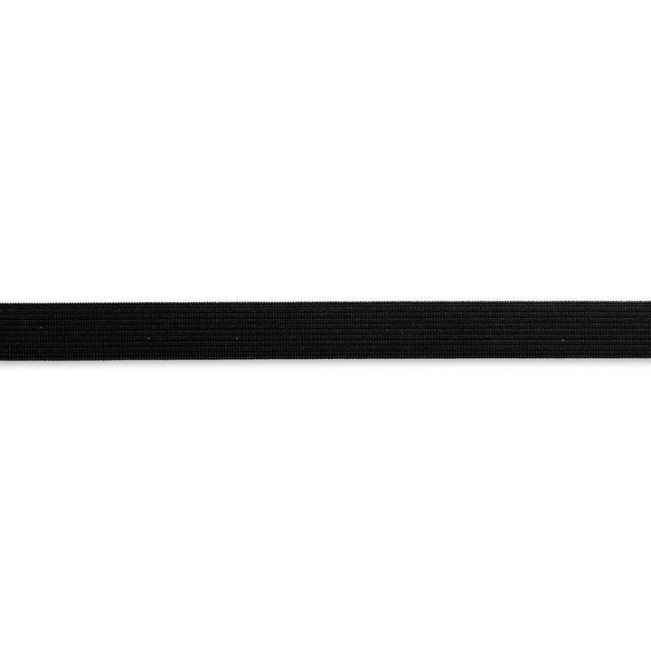Elastic tape, soft, 15mm, black, 50m