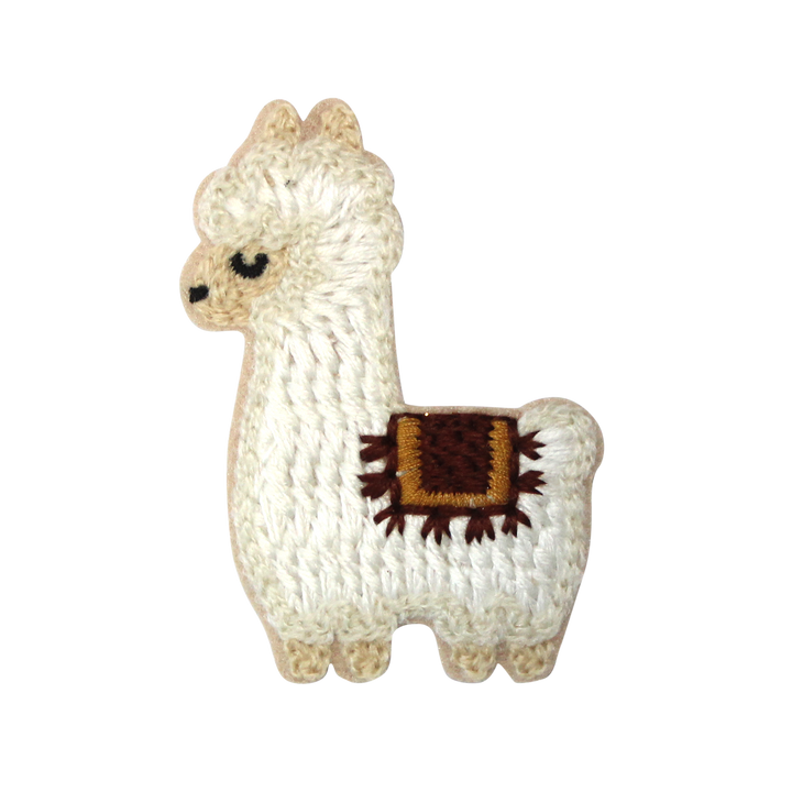 Motif décoratif Lama blanc