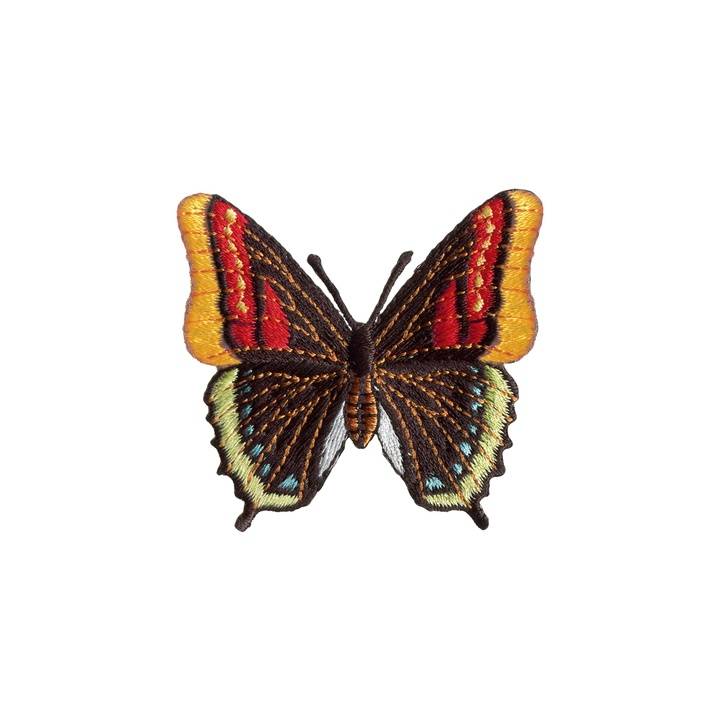 Motif décoratif Papillon, noir/multicolore