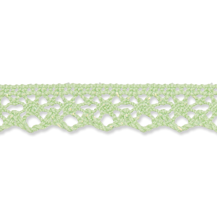 Cluny lace, 13mm, medium green