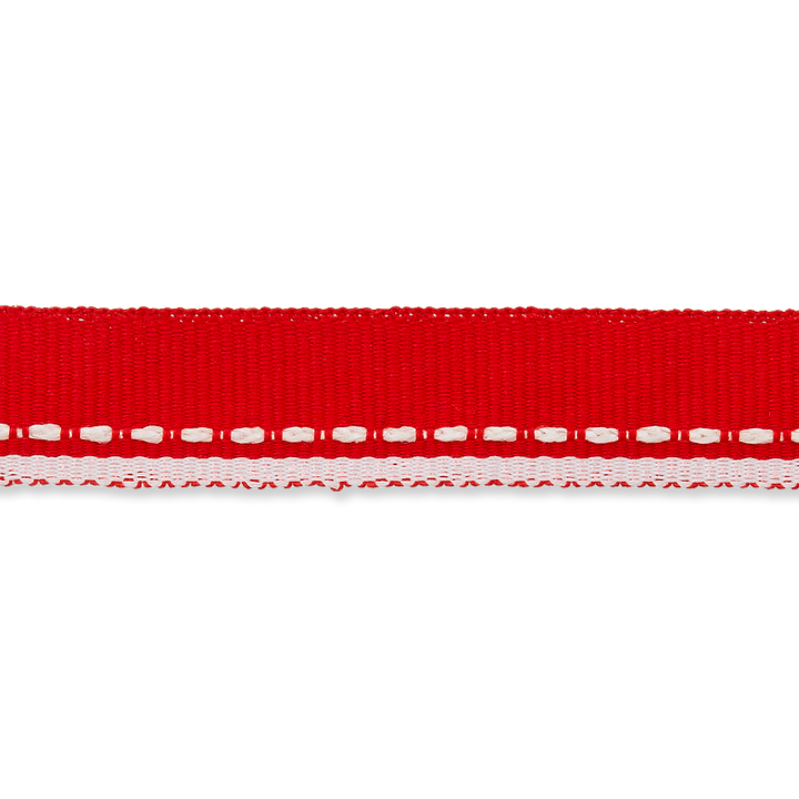 Ripsband, 12mm, rot