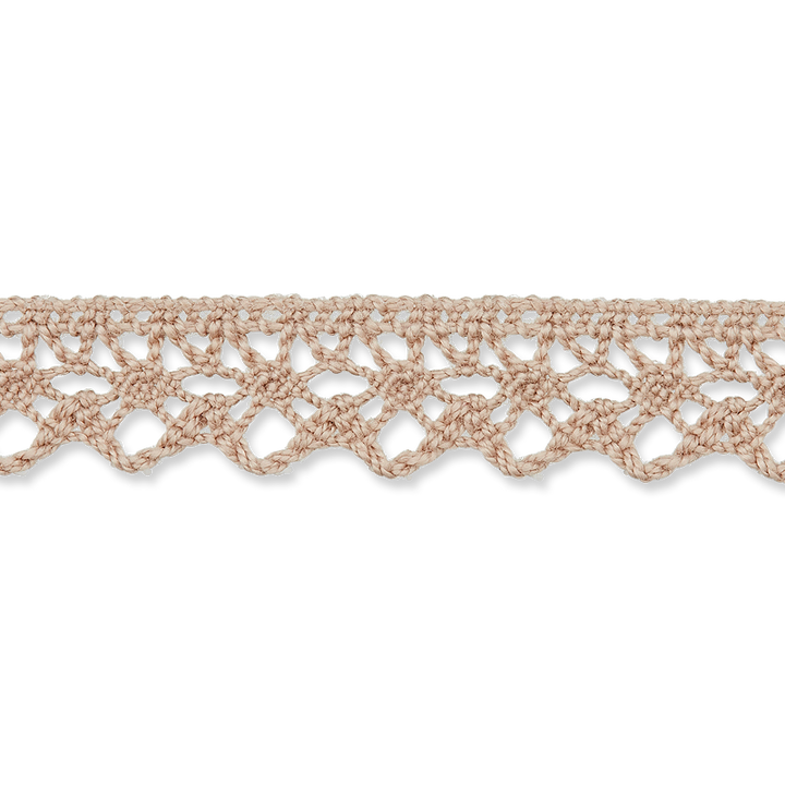 Cluny lace 13mm brown