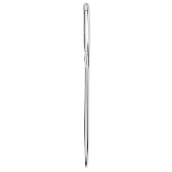 Embroidery needles with point, No. 14, 1.90 x 60mm, silver eye