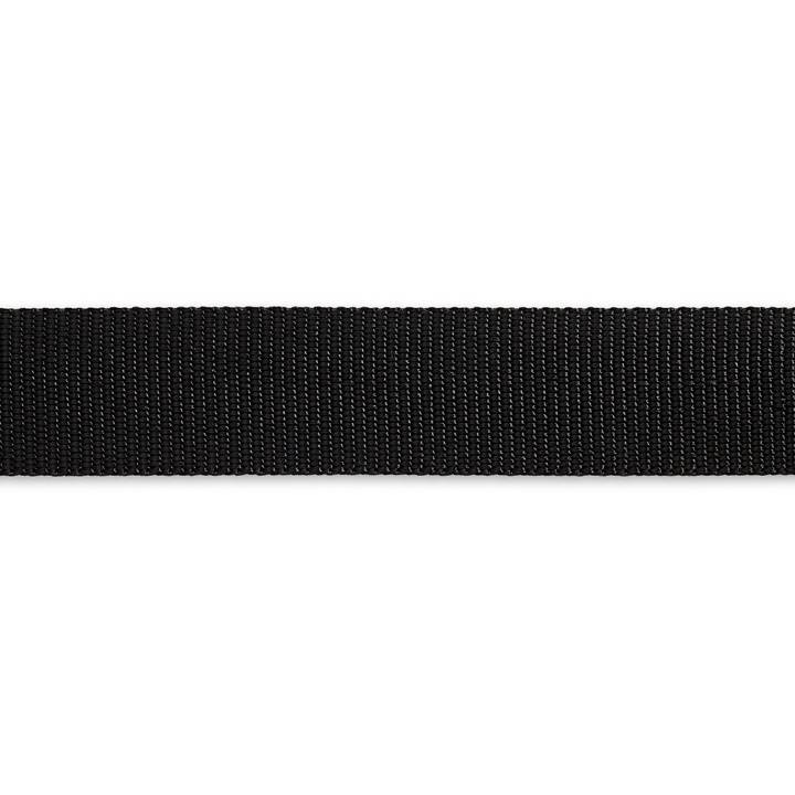 Gurtband für Rucksäcke, 30mm, schwarz