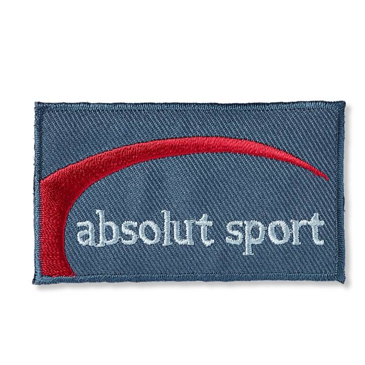 Applique jeans label, absolute sports