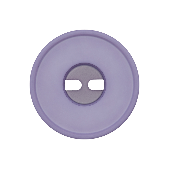 Polyesterknopf 2-Loch, 25mm, flieder