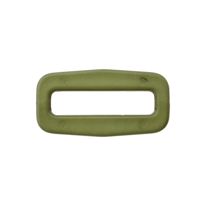 Rectangular ring, 25mm, olive