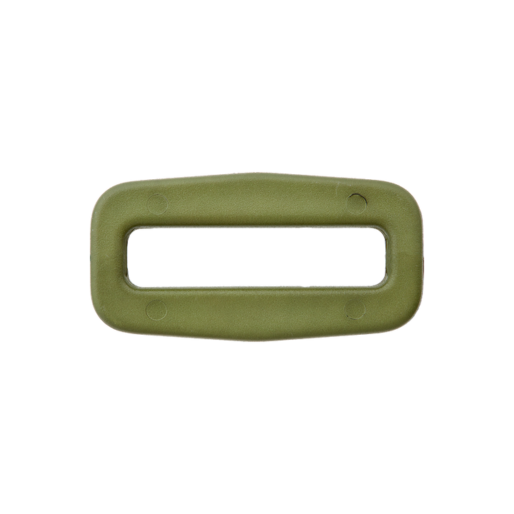 Anneau rectangulaire, 25mm, olive