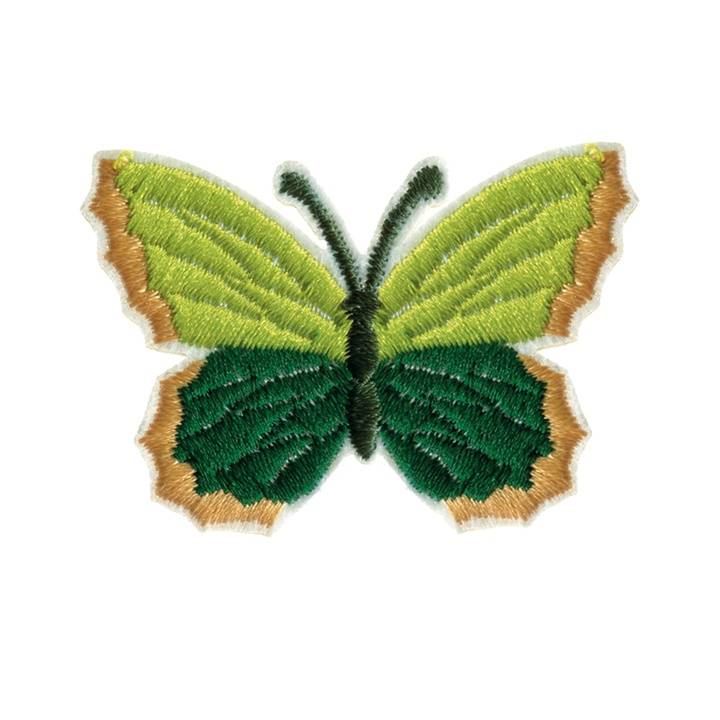 Appliqué recycled, Butterfly, green