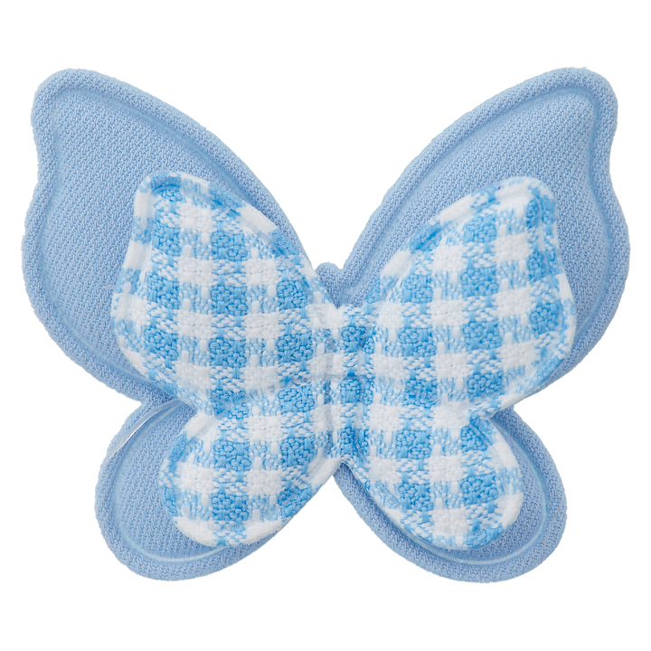 Декоративный аксессуар «Бабочка», 45 мм, цвет синий, светлый
