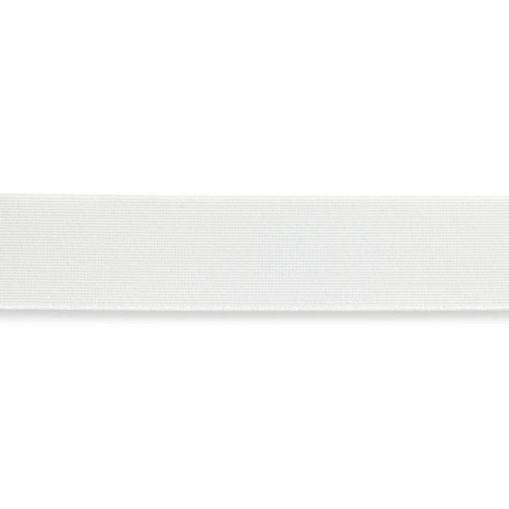 Прочная эластичная лента, 40мм, белого цвета, 10м