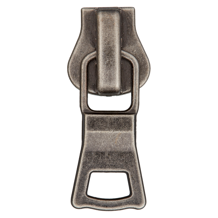 Zip-puller 8mm silver