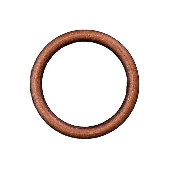 Кольцо металлическое, 40 мм, цвет состаренной меди