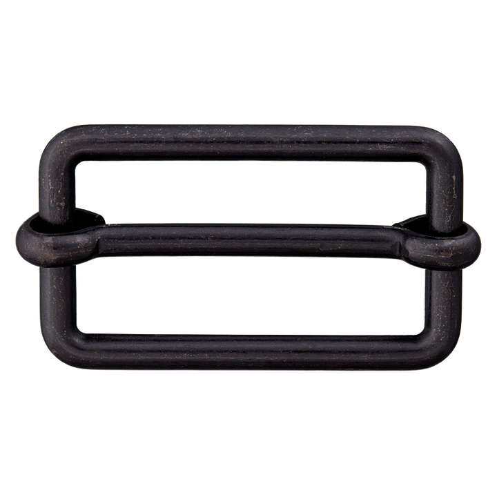 Пряжка-застежка металлическая, 50 мм, цвет черной меди