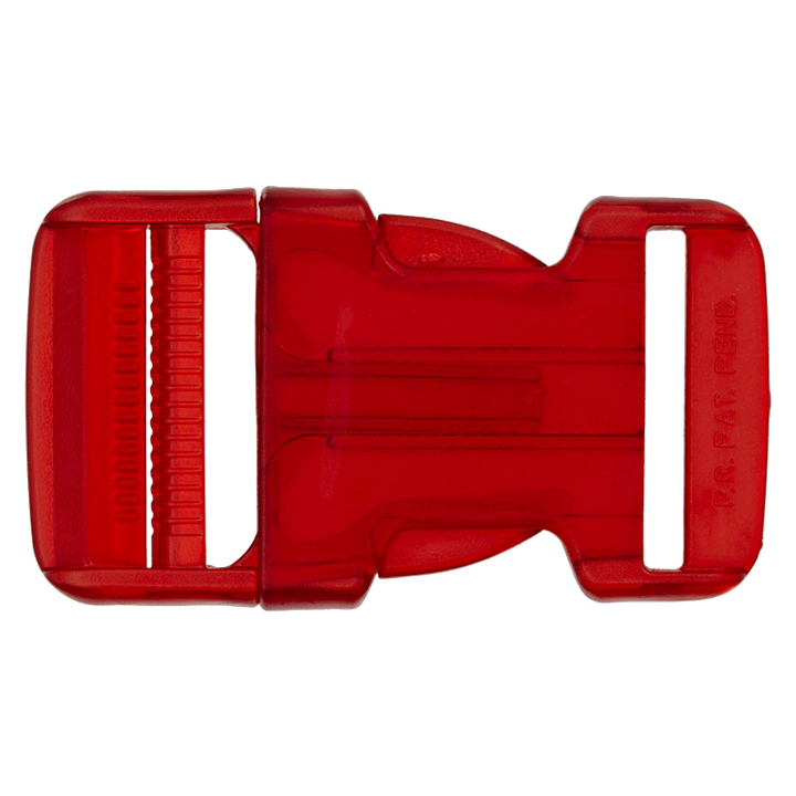 Backpack closure 25mm red