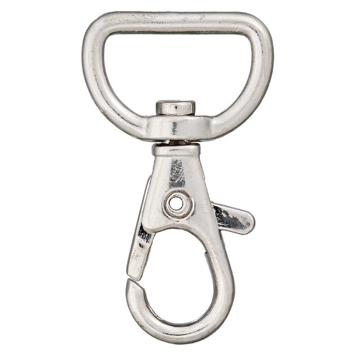 Snap hook 20mm silver